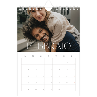 Calendario fotografico A5 — Più grande della vita [Febbraio]