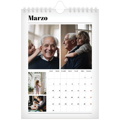 Calendario fotografico A5 — Fresco di stampa [Marzo]