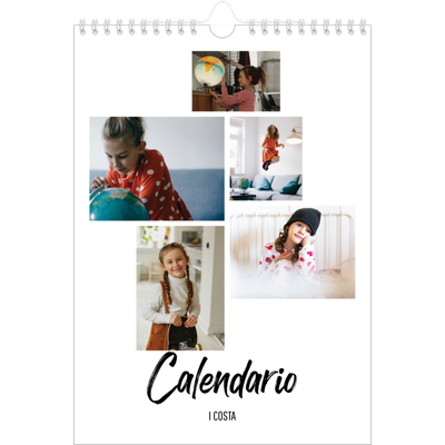 Calendario personalizzato A4 — Questo sono io [copertina]