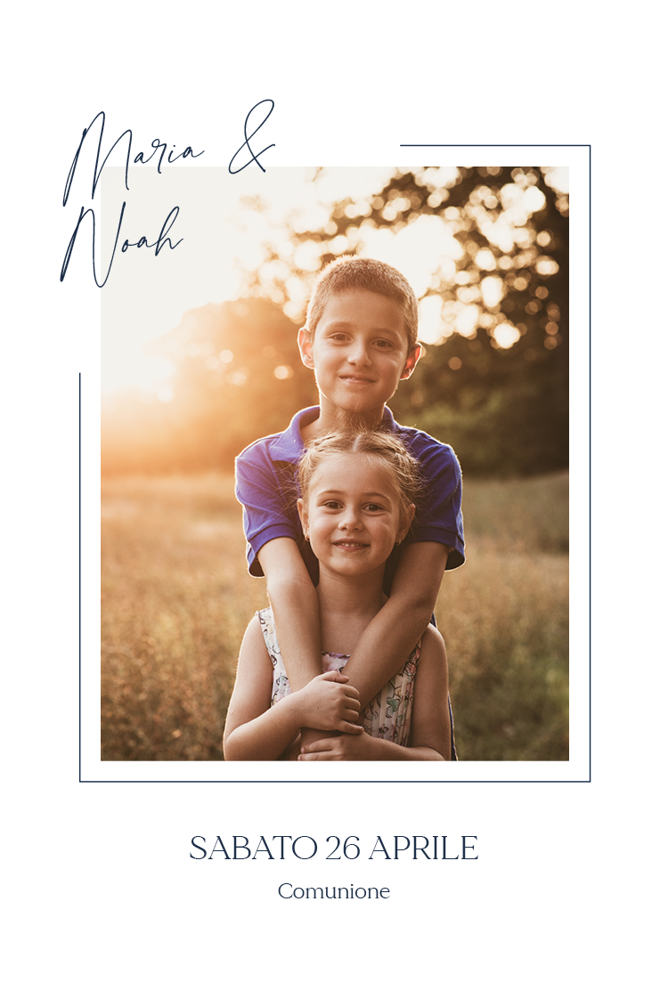 Inviti — Comunione - minimal