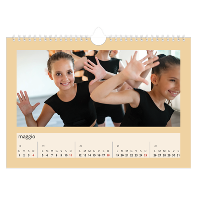 Calendario fotografico A4 — Neo Scandi [copertina]
