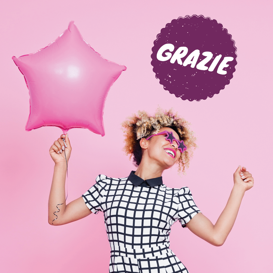 Biglietti di ringraziamento — Annunci della festa