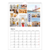 Calendario personalizzato A4 — Struttura [Marzo]