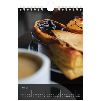 Calendario fotografico A5 — Complementi [Febbraio]