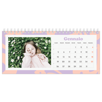 Calendario Fotografico da Tavolo — Giocando con i motivi