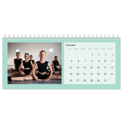 Calendari da tavolo — Neo Scandi [Gennaio]