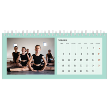 Calendario Fotografico da Tavolo — Neo Scandi