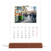 Calendario con supporto in legno verticale  — Il mio diario di viaggio [Aprile]