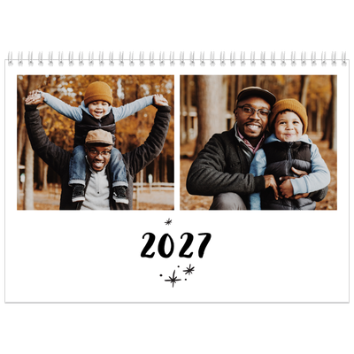 Calendario A4 Doppio — Scritto a mano [copertina]