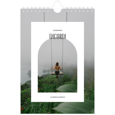 Calendario fotografico A5 — L'arco aperto [copertina]