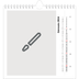 Calendari quadrati — Disegna il tuo prodotto [Gennaio]
