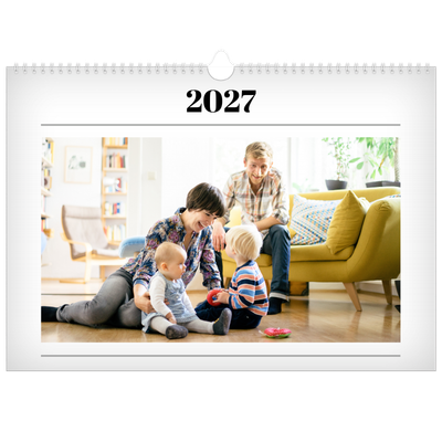 Calendario A3 orizzontale  — Fresco di stampa [copertina]