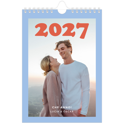 Calendario fotografico A5 — Cornici retrò [copertina]