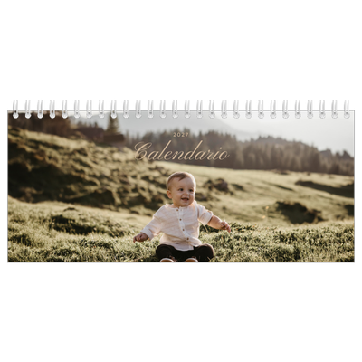 Calendari da tavolo — Scatole con strisce fotografiche [copertina]