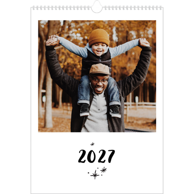 Calendario A3 verticale — Scritto a mano [copertina]