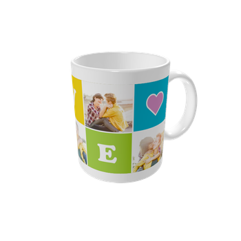 Tazze personalizzate — Amore colorato
