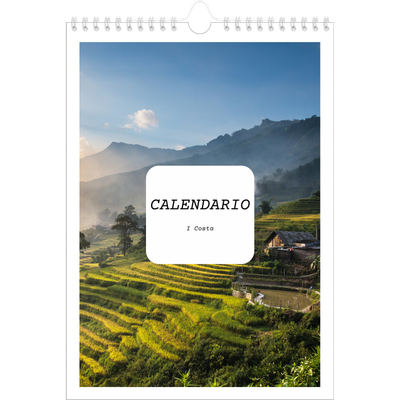 Calendario personalizzato A4 — Tutta la storia [copertina]