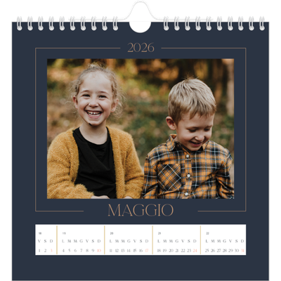 Calendari quadrati — Blu prussiano [copertina]