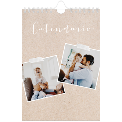 Calendario fotografico A5 — Calendario di ritagli [copertina]