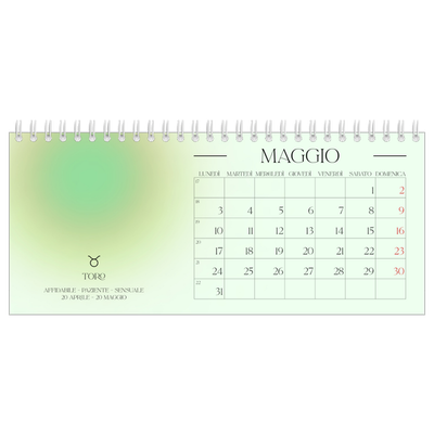 Calendari da tavolo — Sfumature astrologiche [copertina]