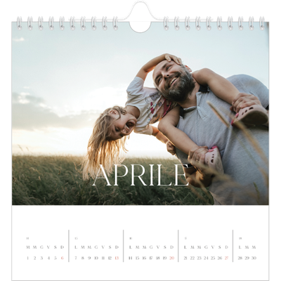 Calendari quadrati — Dodici grandi mesi [Aprile]