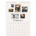 Calendario personalizzato A4 — Galleria fotografica a parete [Febbraio]