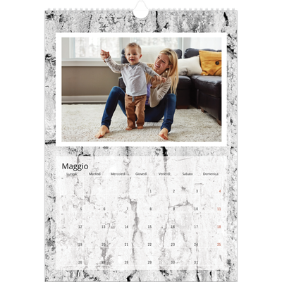 Calendario A3 verticale — Corteccia d'albero [copertina]