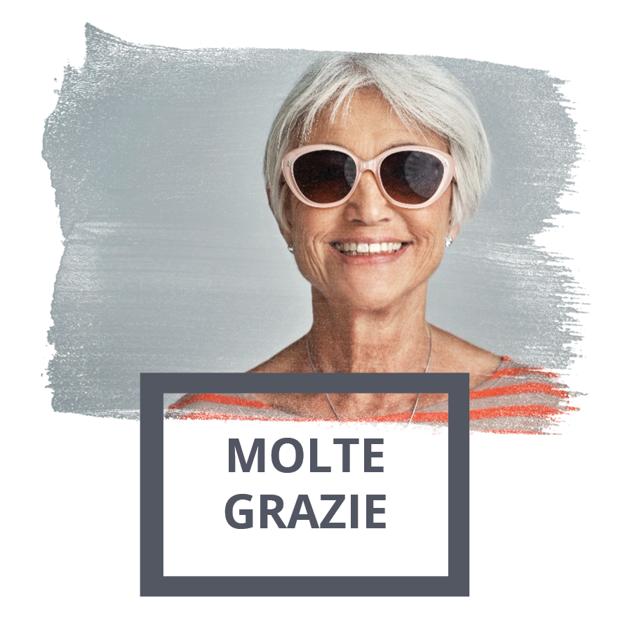 Biglietti di ringraziamento — Effetto foto dipinta