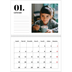 Calendario A4 Doppio — Serif e momenti [Gennaio]