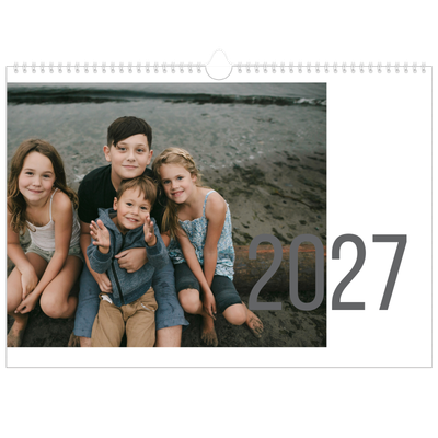Calendario A3 orizzontale  — Mesi numerati [copertina]