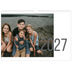 Calendario A3 orizzontale  — Mesi numerati [copertina]