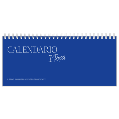 Calendari da tavolo — Classico cobalto [copertina]