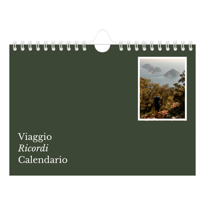 Calendario fotografico A5 — Terra editoriale [copertina]