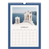 Calendario personalizzato A4 — Colori classici [Febbraio]