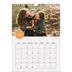 Calendario personalizzato A4 — Adesivo fotografico [Aprile]