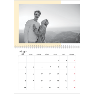 Calendario A4 Doppio — Schermate a colori [copertina]