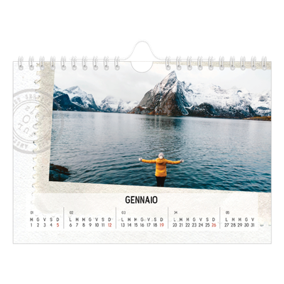 Calendario fotografico A5 — Parts unknown [Gennaio]