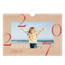 Calendario fotografico A5 — Esplosioni di rosso [copertina]