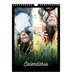 Calendario personalizzato A4 — Minimale nero [copertina]
