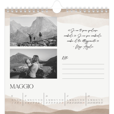 Calendari quadrati — Citazioni [copertina]