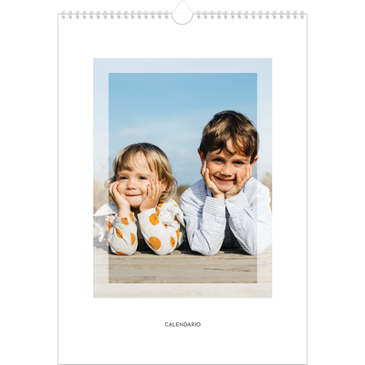 Calendario A3 verticale — Cornice trasparente [copertina]