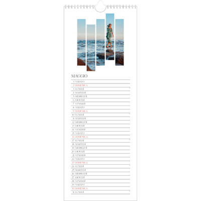 Calendario da cucina  — Mosaici di viaggio [Maggio]