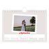 Calendario fotografico A5 — Firmato in cremisi [Aprile]