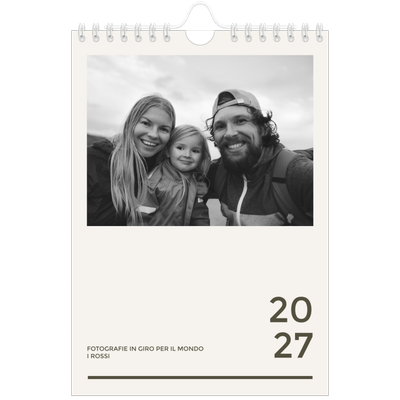 Calendario fotografico A5 — Contemporaneo [copertina]