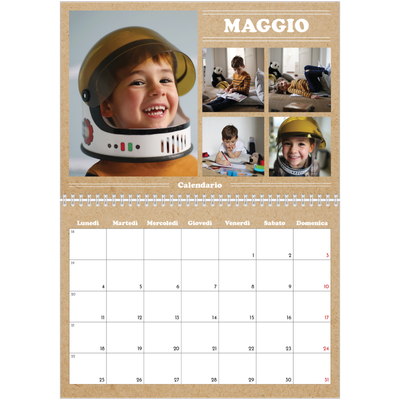 Calendario A4 Doppio — L'editoriale di quest'anno [copertina]