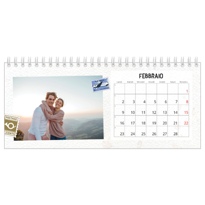 Calendari da tavolo — Parts unknown [Febbraio]