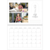 Calendario A4 Doppio — Batanico semplice [Febbraio]