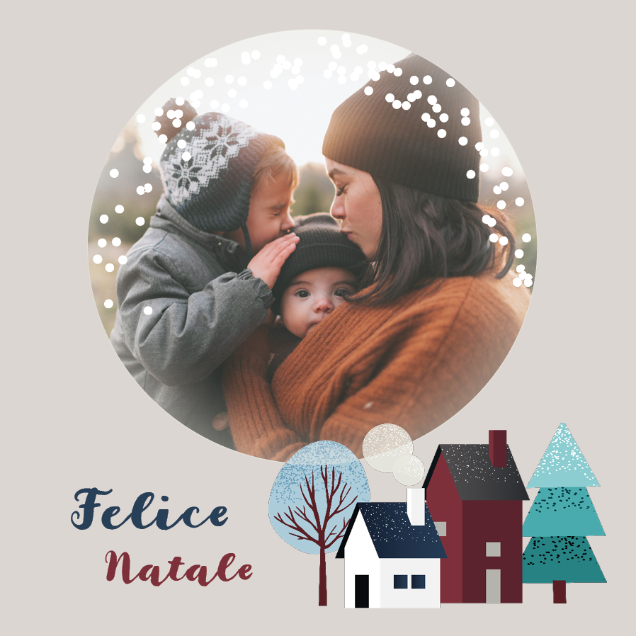 Biglietti — Strada innevata