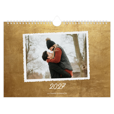Calendario fotografico A4 — Collezione di immagini [copertina]