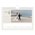 Calendario fotografico A5 — Iniziali in fiore [Gennaio]
